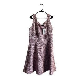 Leota Pink and Black Mini Dress